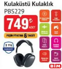 POLOSMART KULAKÜSTÜ KULAKLIK PBS229